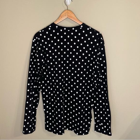 Comme des Garçons PLAY Polka-Dot Long Sleeve T-Shirt L - Picture 7 of 9